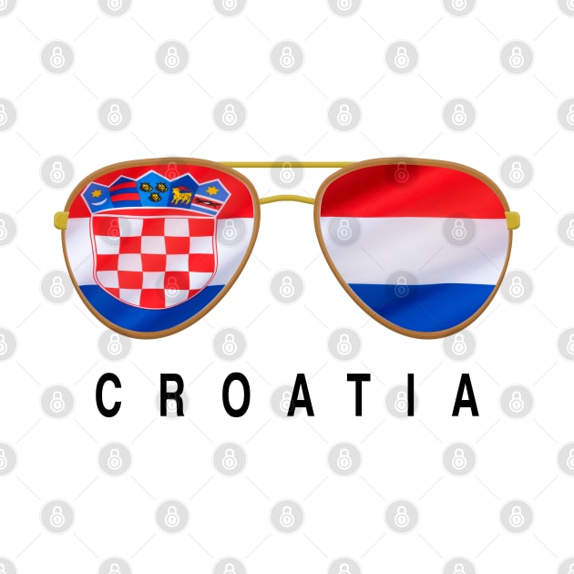 Croatia Sunglasses, Croatia Flag, Croatia gift , Croatian by JayD World