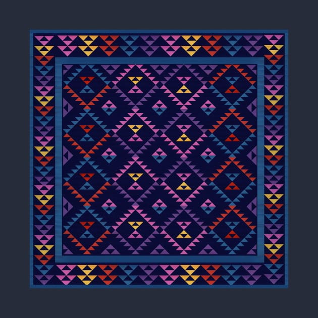 Bohemian Kilim Ethnic Pattern by oknoki