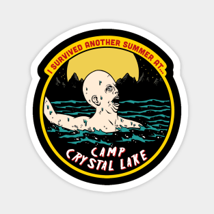 I Survived Camp Crystal Lake Magnet