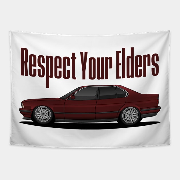 E34 Respect Tapestry by turboosted