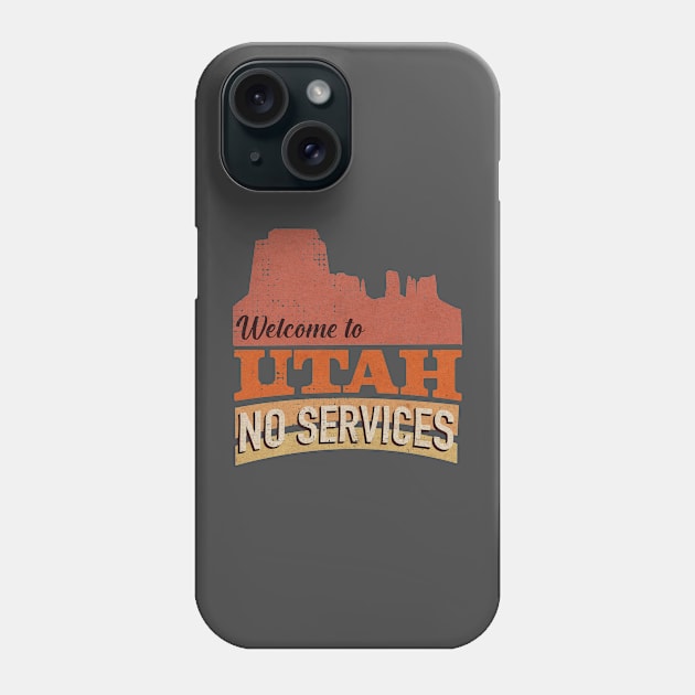 Welcome to Utah Gift Design Phone Case by RadicalLizard