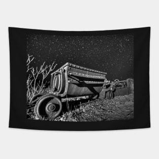 Jerome AZ Mine Cart Jerome Arizona Tapestry