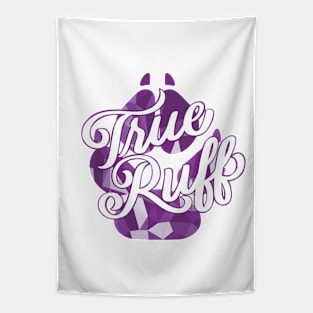 True Ruff Purple Paw Tapestry