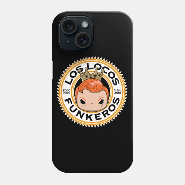 SDCC 2018 Conan Frederico - Los Locos Funkeros Phone Case by Kickinittt