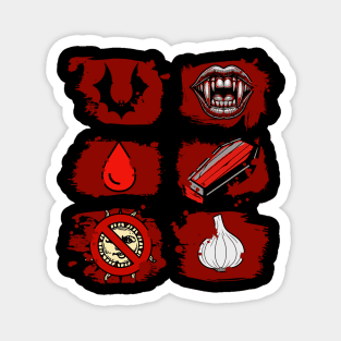 Vampire Clues Magnet