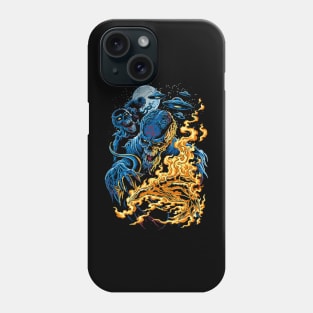 Alien zombie Phone Case