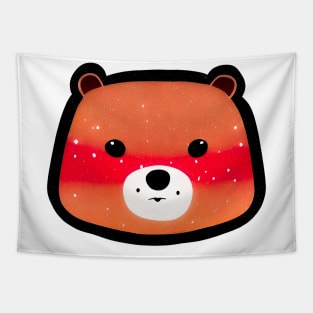 Shy Little Bear Tapestry