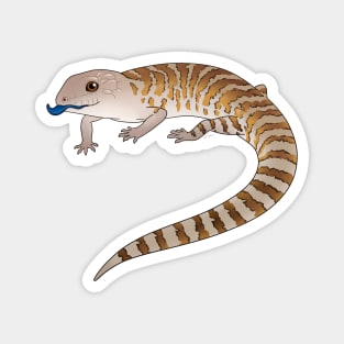 Blue Tongue Skink Magnet