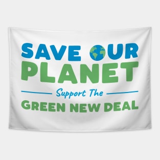 Climate Change - Support the Green New Deal Tapestry