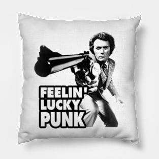 action thriller film vintage Pillow