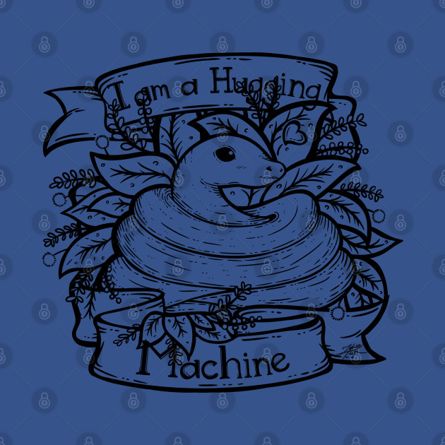 Discover I'm a Hugging Machine - Snake - T-Shirt