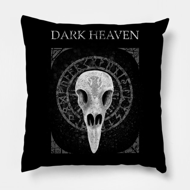 Dark Heaven - Raven's Elm Pillow by Dark Heaven