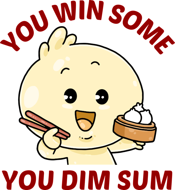 You Win Some You Dim Sum - Dim Sum Pun Kids T-Shirt by Allthingspunny