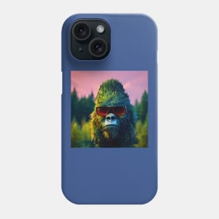 Dope Sasquatch in Nature Phone Case