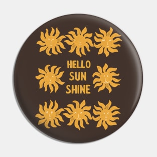 Hello Sunshine Pin