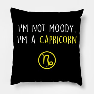 Capricorn Funny Pillow