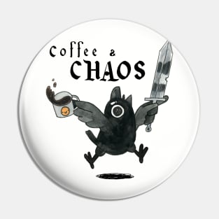 Coffee & Chaos Pin