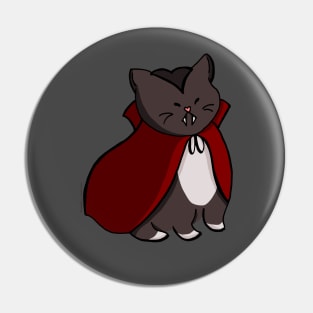 Cute Kitten - Dracula Pin