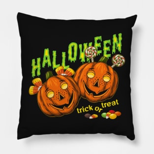 Halloween pumpkin kids Pillow