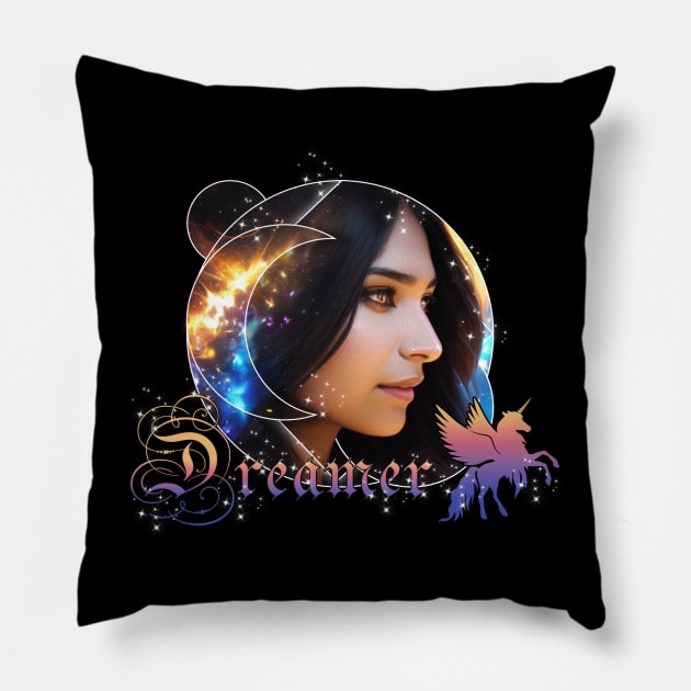 Dreamer Pillow by cast8312