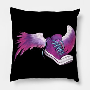 Sneakers fly Pillow