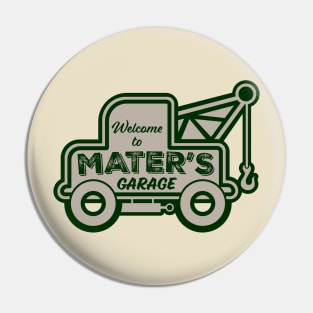 Mater's Garage #3 Pin