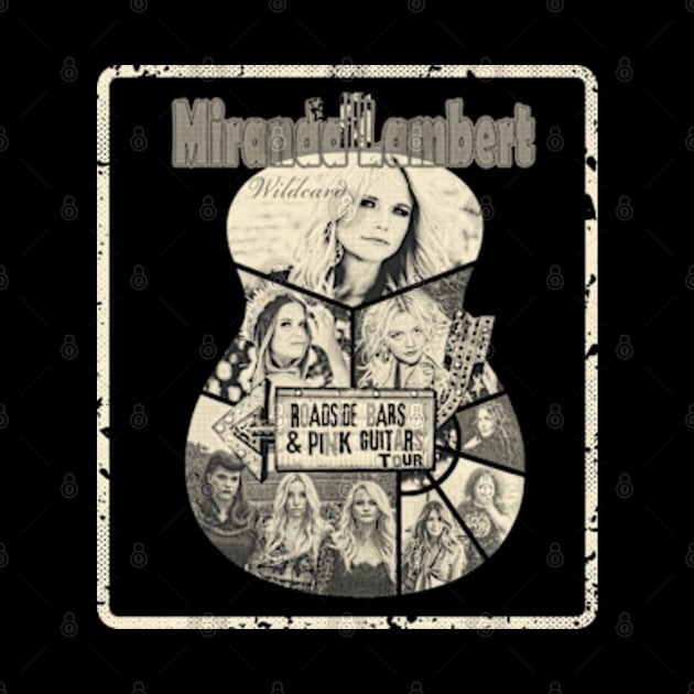 miranda lambert #2 - vintage design on top by agusantypo