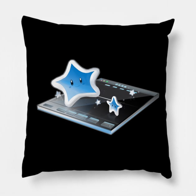 Anki Interface Studying Stars Pillow by evumango