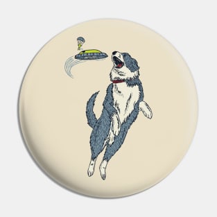 Alien Frisbee Pin