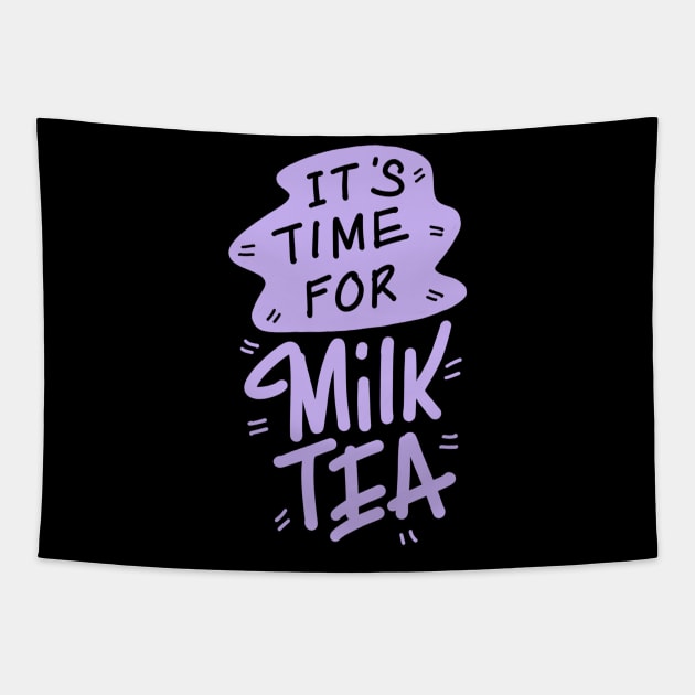 It’s time for Milk tea Tapestry by diardo