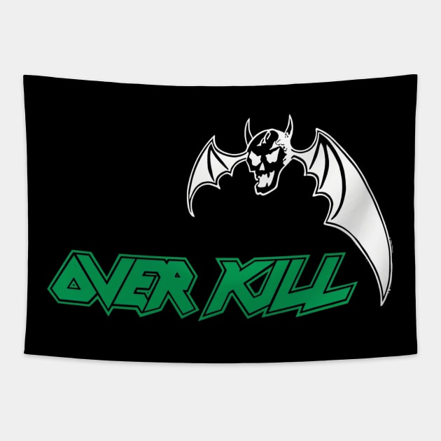 Over Kill New 1 Tapestry by TrekTales