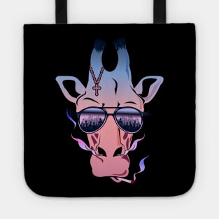 Pink Giraffe Tote