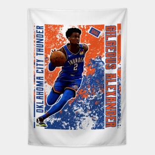 Shai gilgeous alexander || oklahoma city thunder | poster Tapestry