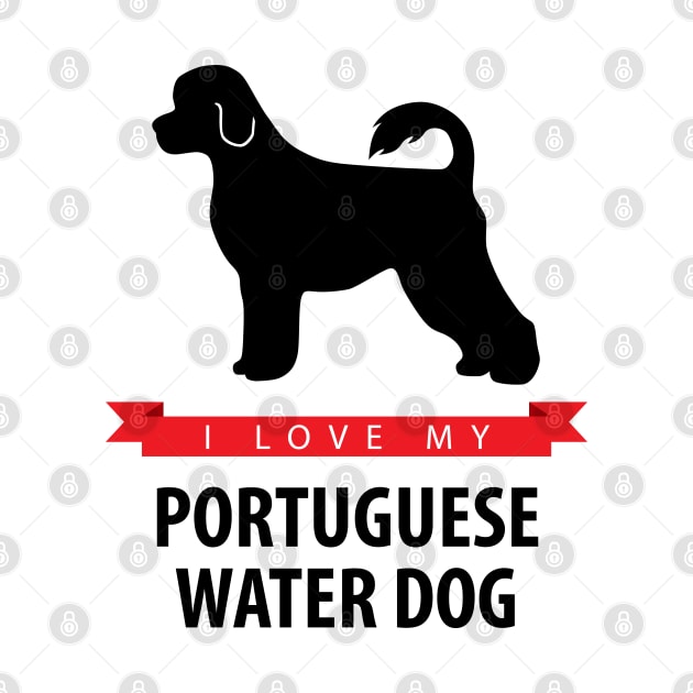 I Love My Portuguese Water Dog by millersye