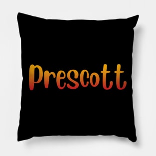 Arizona Prescott cute text Pillow