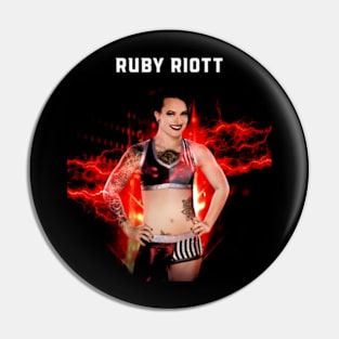 Ruby Riot Pin