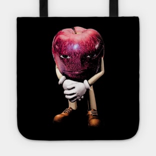 Me Asf Apple | Wapple | Apple with Face Meme | Unisex Tote