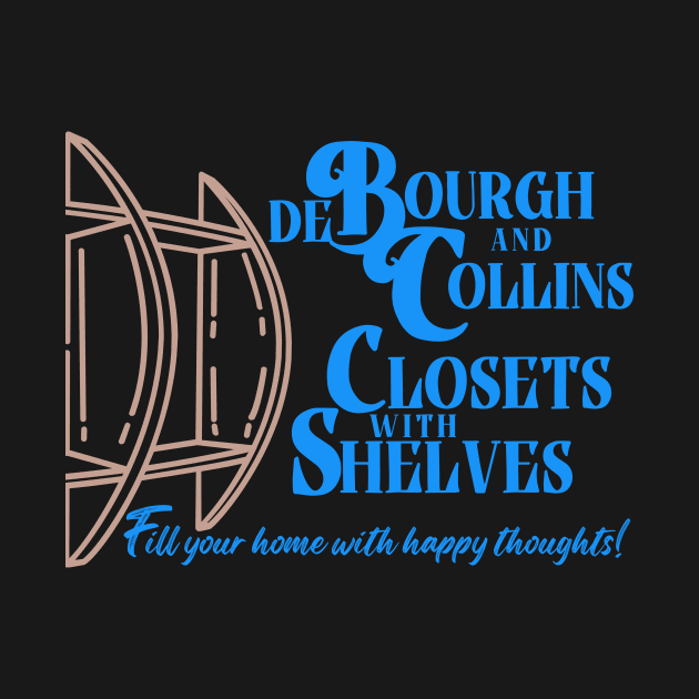 DeBourgh and Collins Closets with Shelves by ZiggyTown