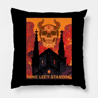 None left standing Pillow