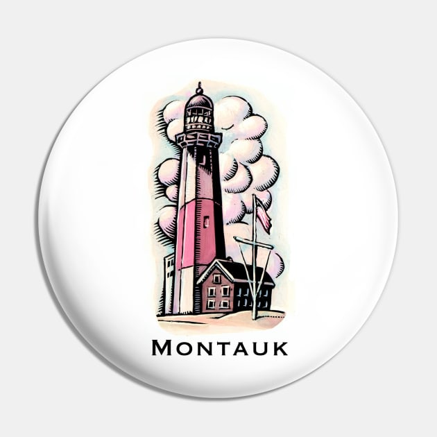 Montauk Lighthouse Pin by Lisa Haney