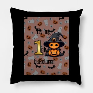 1st Halloween Pillow