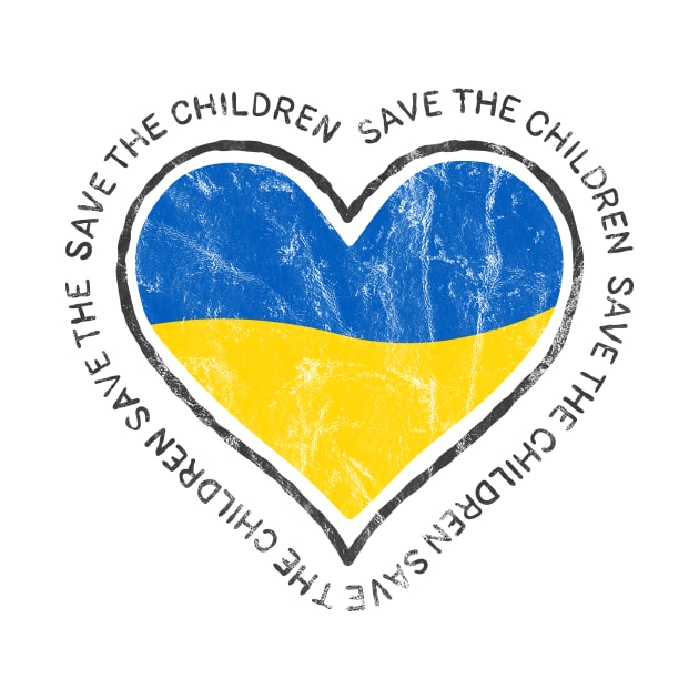 Ukraine. Save the children. Peace by Hub Design