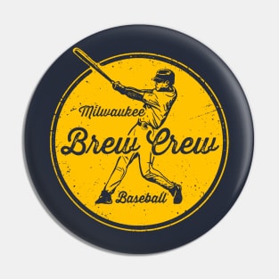 Vintage Brew Crew Pin