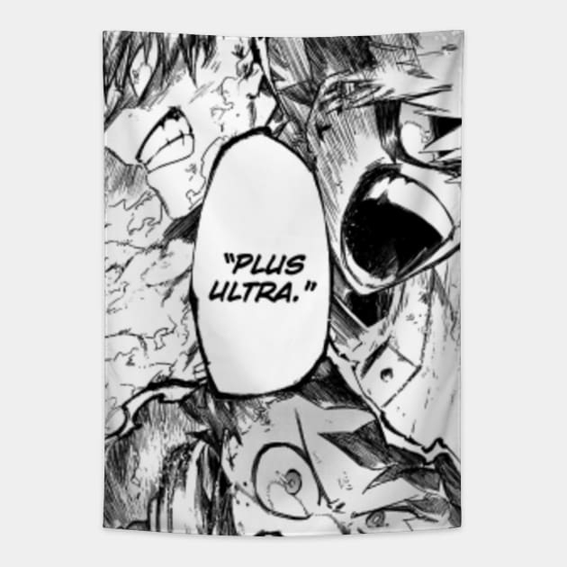 🎬 Plus Ultra Deku Bakugo And Todoroki Iconic Manga Panel Monochrome