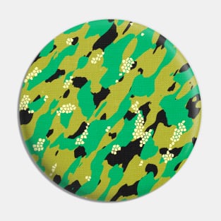 Camouflage - light colours Pin