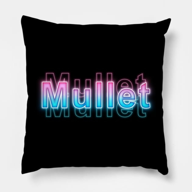 Mullet Pillow by Sanzida Design