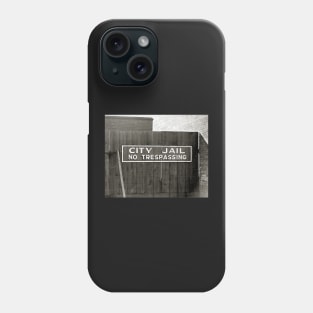 City Jail, 1939. Vintage Photo Phone Case