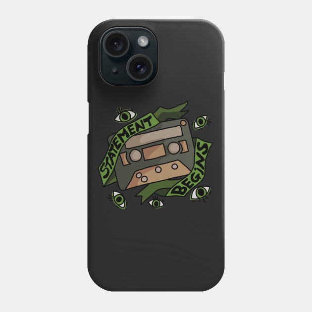 The Magnus Archives Phone Case by valentinahramov