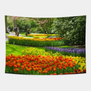 Keukenhof Tulip Festival, Holland Tapestry