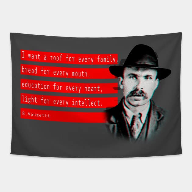 Vanzetti and anarchy 2.0 Tapestry by Blacklinesw9